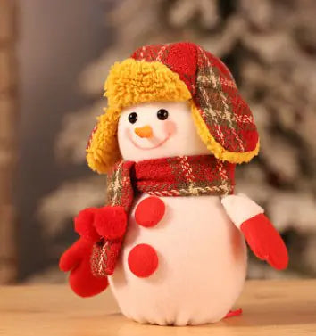 Snowman Christmas Eve Apple Bag - Holiday Decor Gift