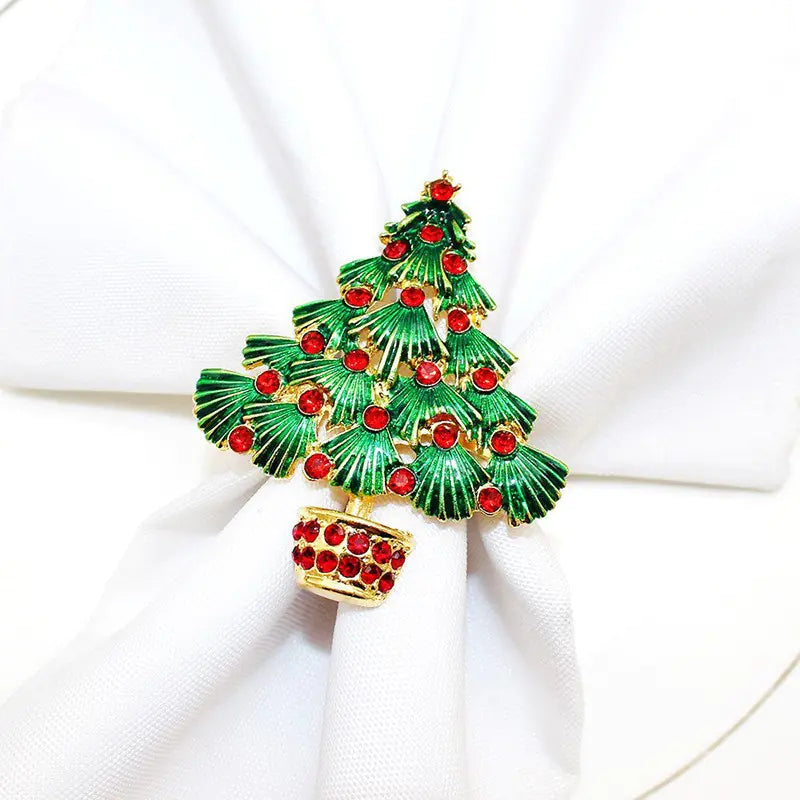 Amazon Bestselling Christmas Reindeer Napkin Rings
