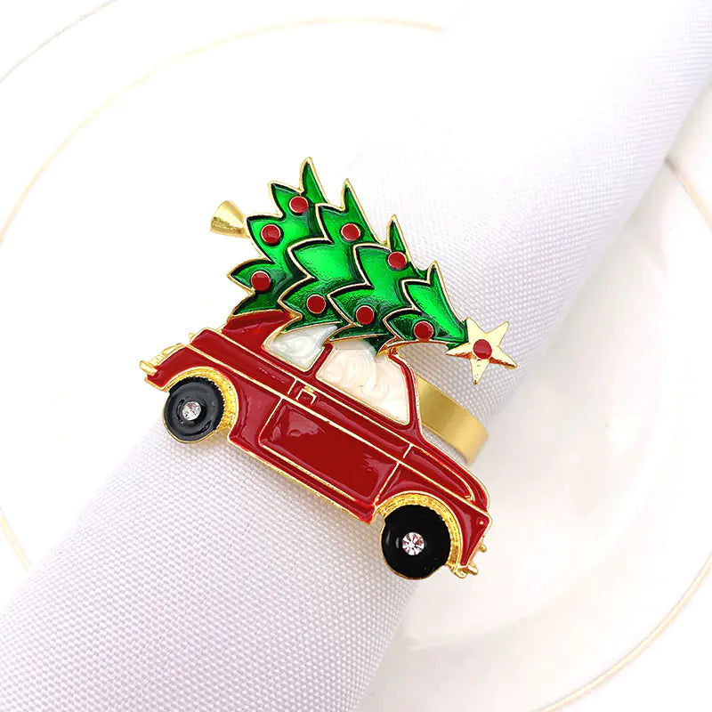 Amazon Bestselling Christmas Reindeer Napkin Rings