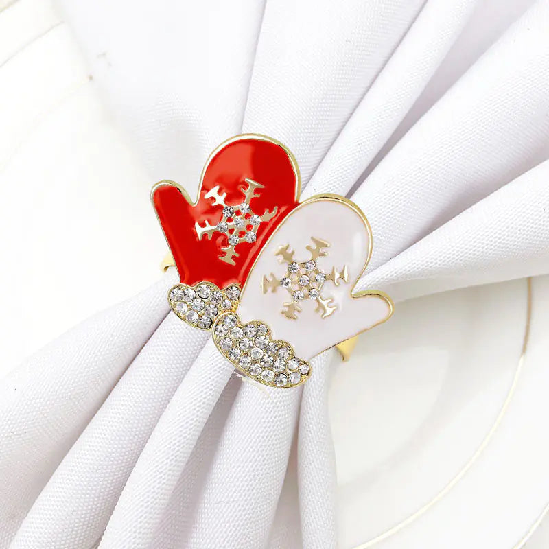 Amazon Bestselling Christmas Reindeer Napkin Rings
