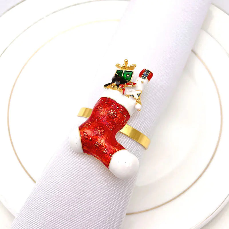 Amazon Bestselling Christmas Reindeer Napkin Rings