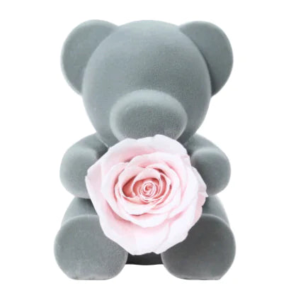 Eternal Rose Bear with Flowers - Cute Christmas Gift